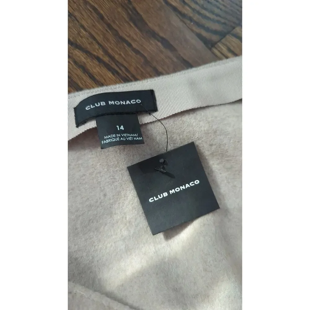 Club Monaco Centie Wool Blend Skirt NWT